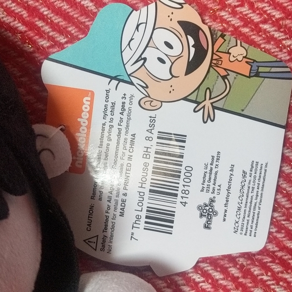 Nickelodeon "The Loud House" 7 Inch Lucy Plush Doll - Picture 10 of 11